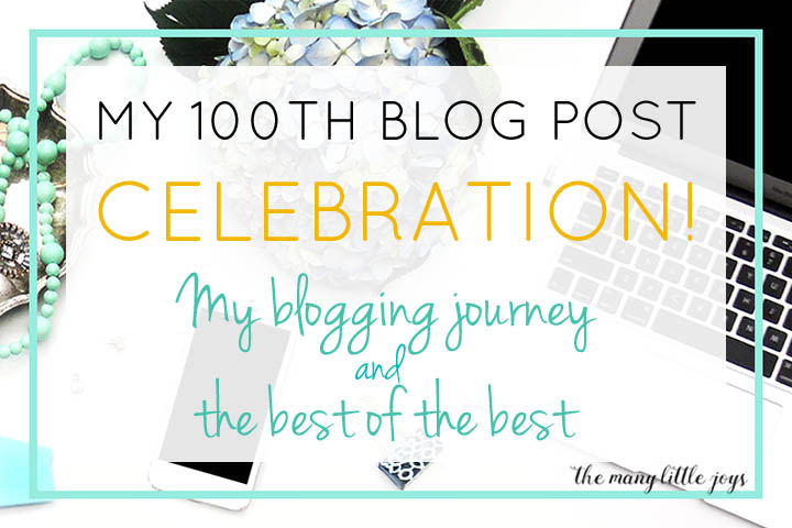 My 100th blog posts